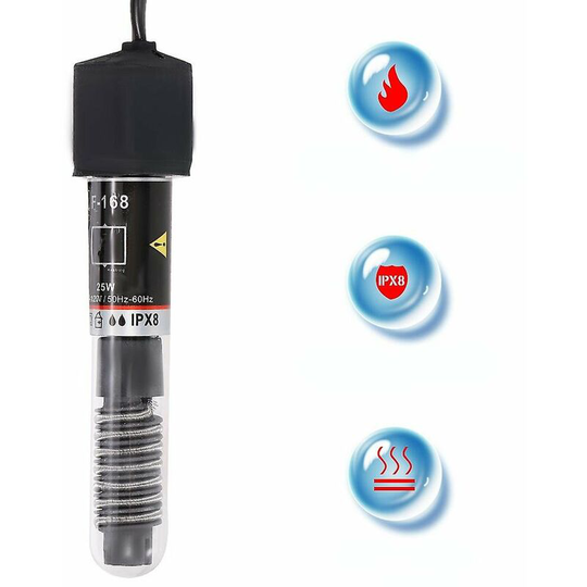 Mini Aquarium Automatic Thermostat Heater Quartz Tube With Suction Cup