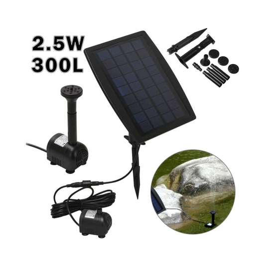 Solar Water PumpPowered Feature Pump Garden Pool Pond Aquarium Fountain