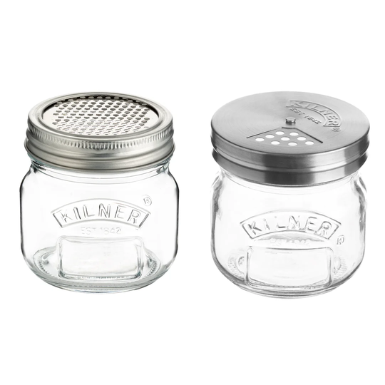 2 Piece Kitchen Canister Set