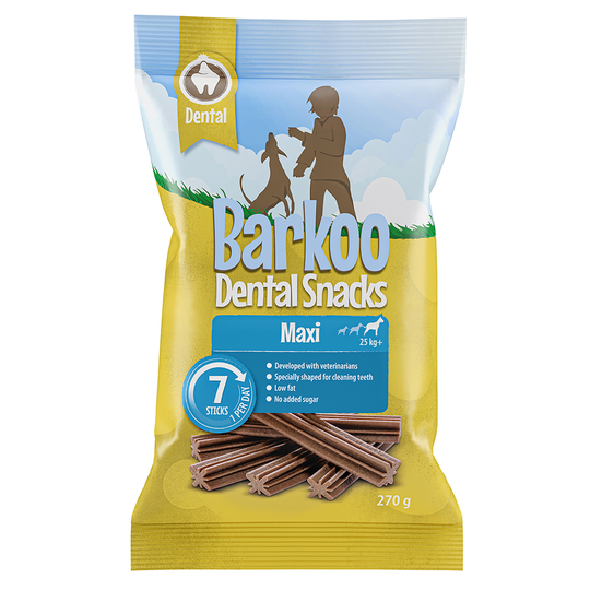 Barkoo Dental Snacks - Medium Dogs (7 Chews - 180g)