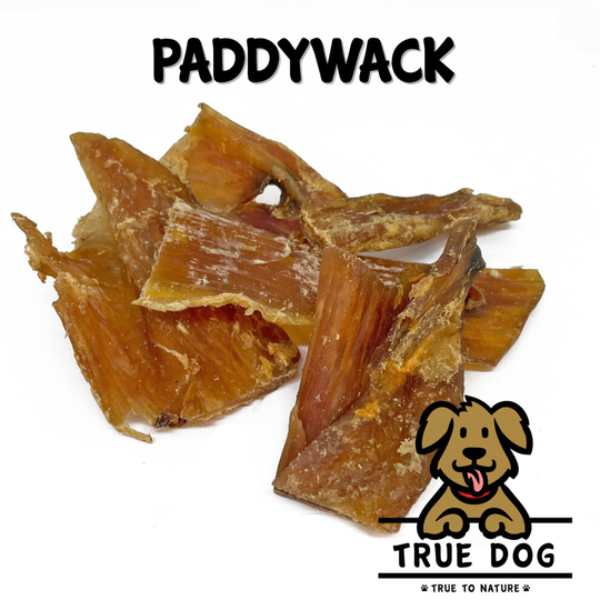 (2kg) Dried Beef Paddywack - 100% Natural, Long Lasting Dog Chew treat