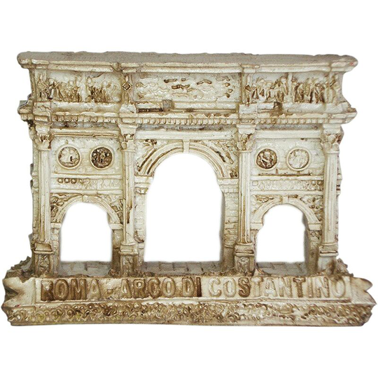 Perle Rare - Rome Arch of Constantine - Ancient Roman Reptile Aquarium Decoration - Pet Decor