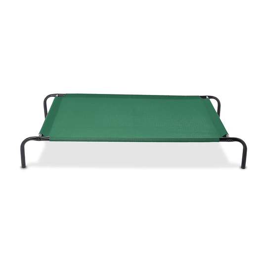 Dog And Pet Bed - Large Size, Cooling, For Indoor And Outdoor Use, 130 X 80 X 19Cm, Green