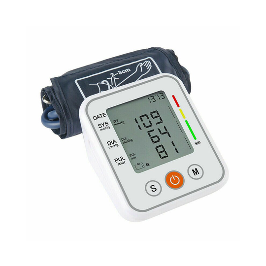 2020 Digital Automatic Blood Pressure Monitor Upper Arm Heart Rate