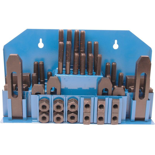 9/16'X1/2'X13TPI T-Slot Machine Clamp Set - Atlas Workholders
