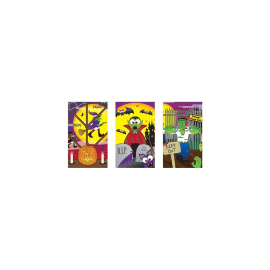 12 x Halloween spooky Notebooks Mini trick treat party bag toys by WF Graham