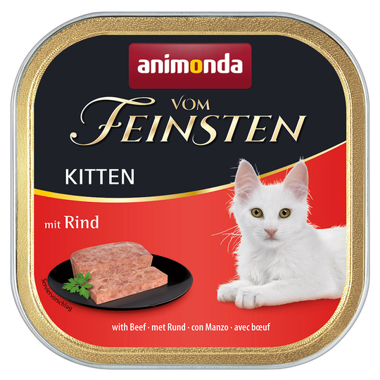 Animonda vom Feinsten Kitten 6 x 100g - With Beef