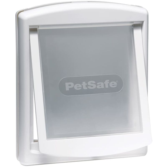 2-Way Pet Door 740 Medium 26.7x22.8 cm White 5020 Petsafe White