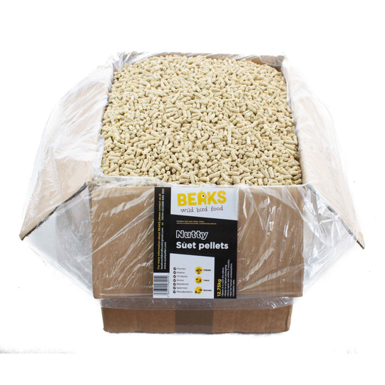BEAKS Nutty suet feed pellets for wild birds 12.75kg