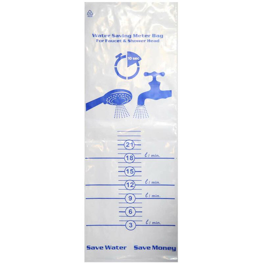 Water Flow Rate Testing Bag