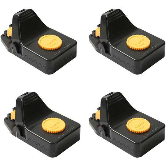 4pcs High Sensitivity Plastic Mouse Trap