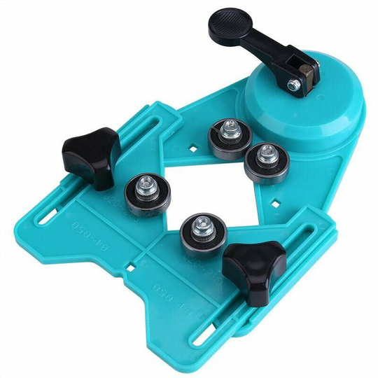 4mm-80mm Adjustable Drill Bit Cceramic/Glass/Marble Saw Guide Sucker Base Locator Power Tools Punch Locator Drill Guide Bushing Cabinet Hardware