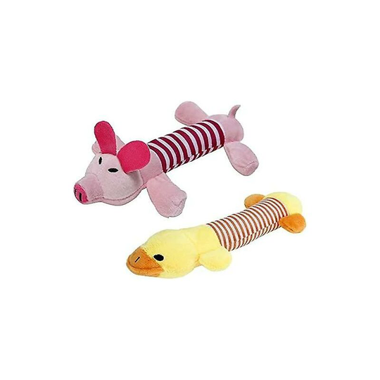 Plush Dog Sound Toys, Squeaking Dog Chew Toys For Puppy Small Medium Dogs Playing