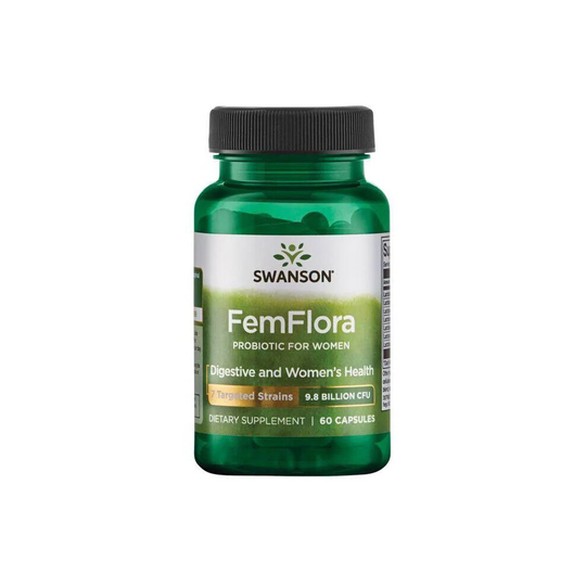 Swanson FemFlora, Feminine Probiotic Formula - 60 caps