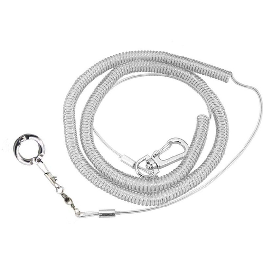 Sun Flowergb - 6M Bird Parrot Flying Rope Adjustable Anti-Bite Flying Training Rope Leash Birds Harness Rope Pet Outdoor Traction for Cockatoo