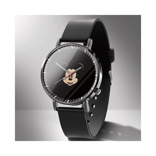 (F) Mickey Mouse Minnie Fashion Quartz Watches Simplicity Child Glass Material Cartoons