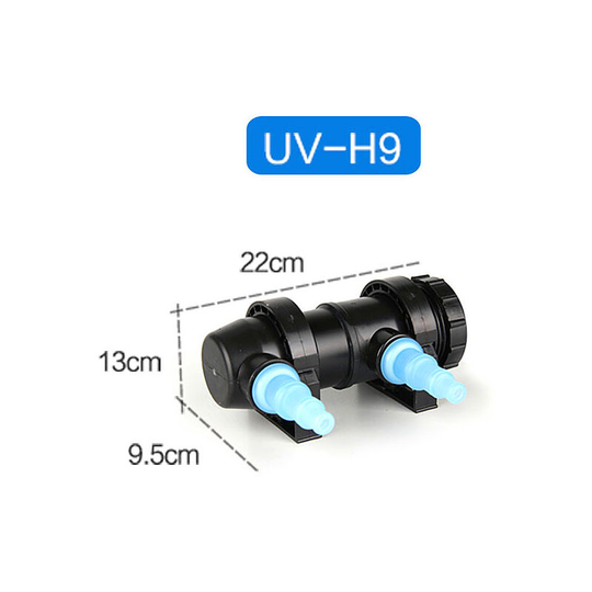 Jebo uv lamp Germicidal lamp for fish aquarium Sterilization of algae to reduce green algae Disinfection lamp for fish aquarium (UV-H9)