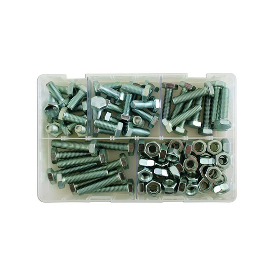 Set Screws & Nuts - M10 - Assorted - Box Qty 88 - 35012 - Connect