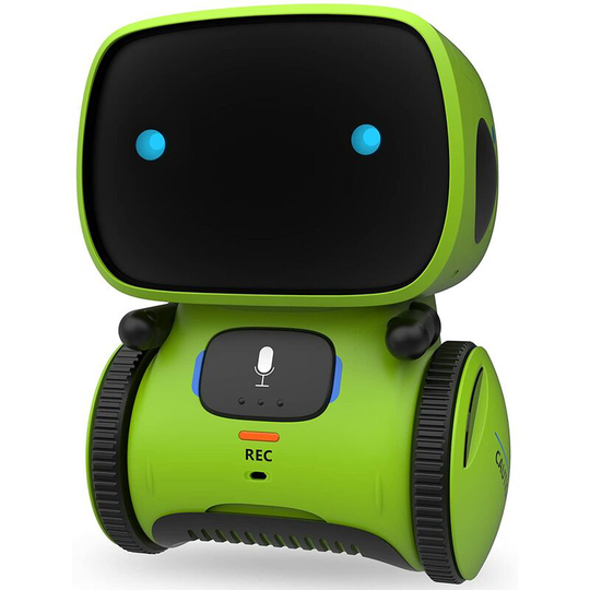 Ilovemilan - Kids Robot Toy, Interactive Smart Talking Robot with Voice Controlled Touch Sensor Speech Recognition, Singing, Dancing, Repeating,