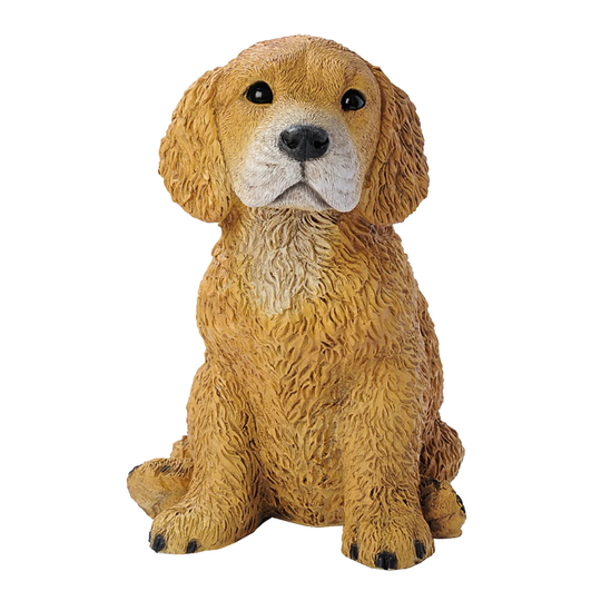 Retriever Puppy Dog Statue