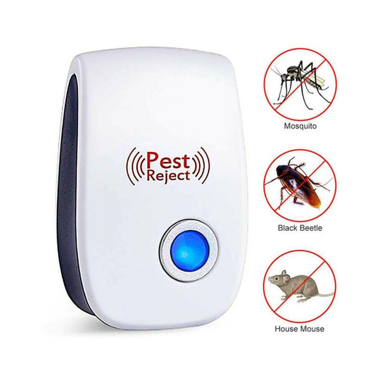 (1PCS) 1-6 Pcs Ultrasonic Pest Repeller Control Electronic Repellent Mouse Rats Rejects