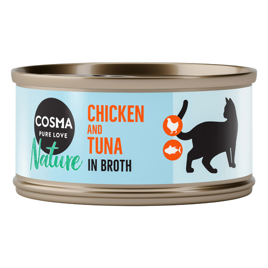 Cosma Nature 6 x 70g - Chicken Breast with Tuna