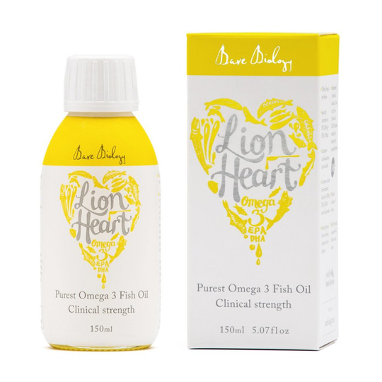Bare Biology 150 ml Lion Heart Purest Omega 3 Fish Oil