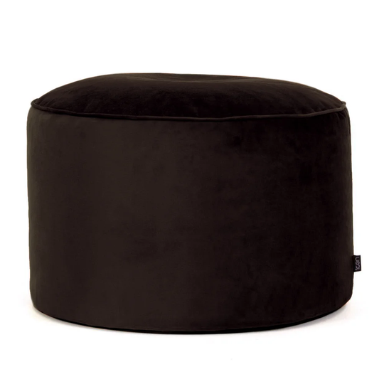 Glenys 55" Wide Velvet Round Pouffe
