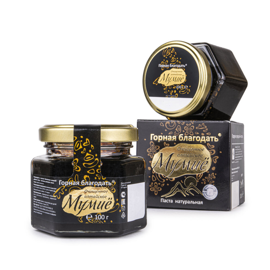 Natural 100% Siberian Shilajit Altai Pure Resin Алтайское Мумие 100g
