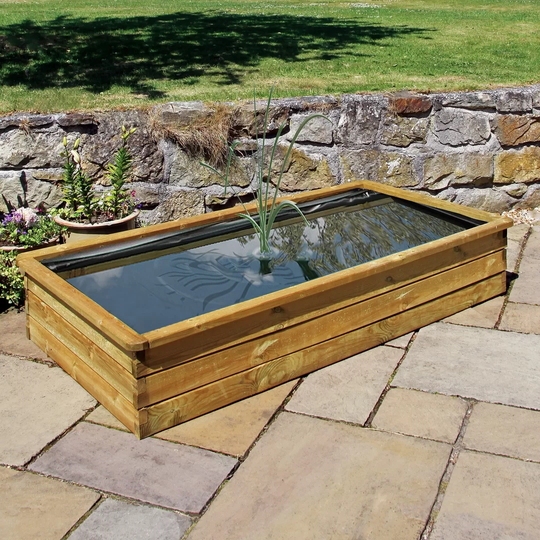 Danny Wooden Raised Flower Bed