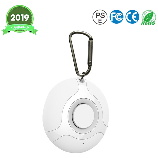 888 new portable intelligent ultrasonic insect repellent, white - White