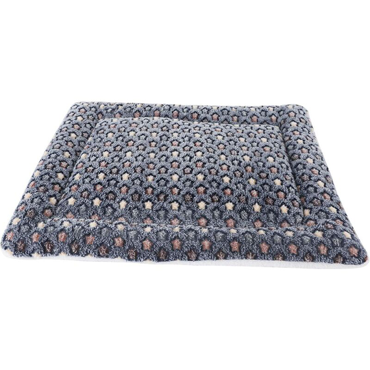 Soft and Warm Flannel Warm Blanket, Thick Dog Blanket Cat Mat XZ006 (61 * 41 cm, Blue Background & Stars)