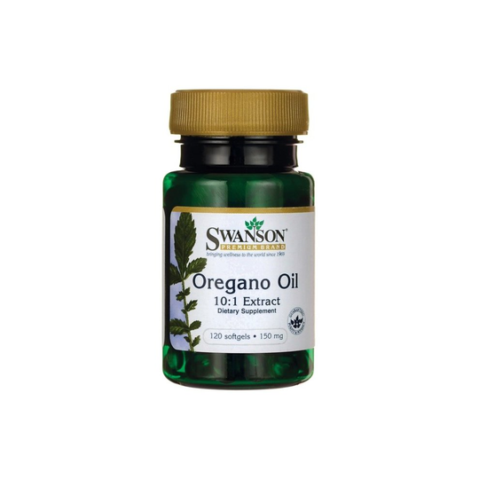 Swanson Oregano Oil 10:1 Extract, 150mg - 120 softgels