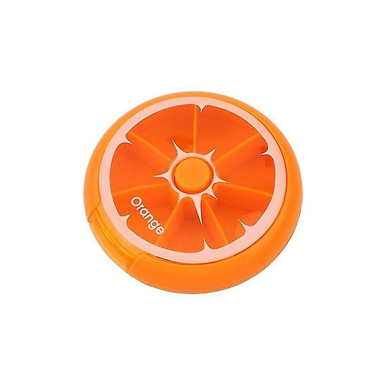 Portable Weekly Pill Box Dispenser Vitamin Pill Dispenser Candy Storage Box