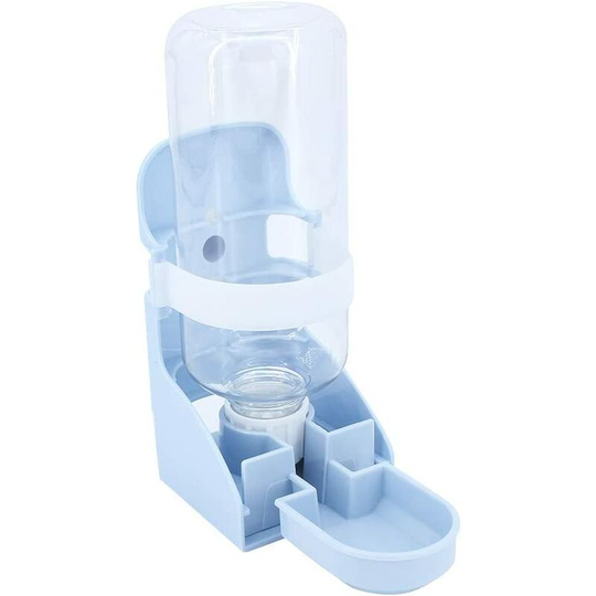 Hiasdfls - Automatic Pet Water Fountain, Hanging Water Dispenser Water Dispenser Small Pet Water Bottle for Cats, Hamster, Rabbits - Blue - 500ml
