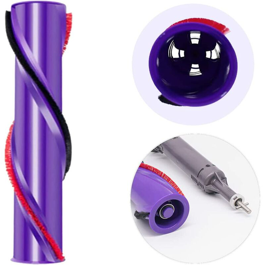 Cleaning Brush for Dyson V8 V10,Brush Roller for Dyson V8 V10,Replacement Brush for V8 V10 Slotted/Corse Tip Motor Head.(4 spindle drive,50MM)
