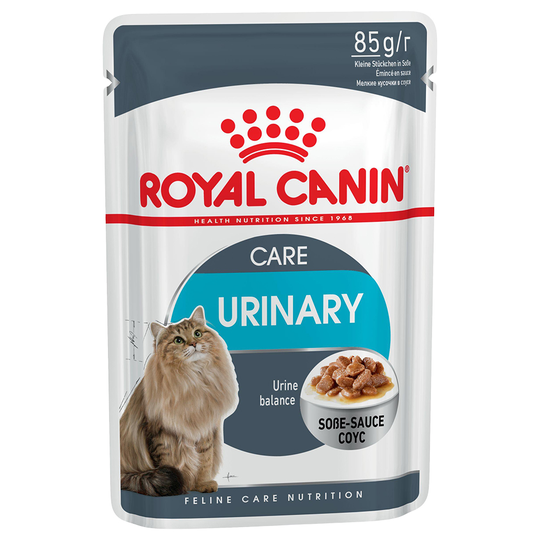 Royal Canin Wet Cat Food Saver Pack 48 x 85g - Adult Urinary Care in Gravy