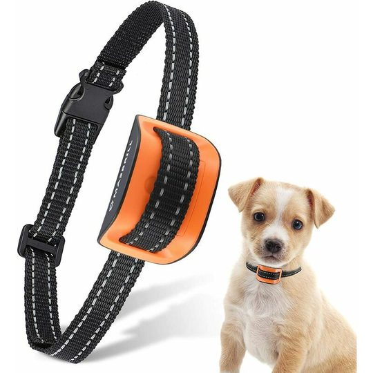 Briday - Anti Bark Collar for Dogs, Training Collar for Small and Large Dogs, Smart Anti Bark Collar with Vibration and Beep, 7 Sensitivity Levels