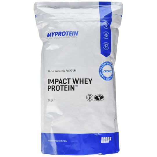 MyProtein 1 kg Salted Caramel Impact Whey Protein