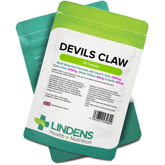Devils Claw Formula 90 Tablets Lindens H+N [4692]