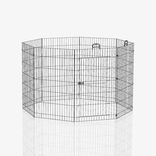 Ferplast 8-sided Metal Run - Size L: 8 Elements, each 57 x 91.5 cm (L x W)