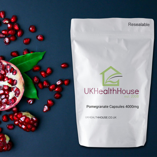 Pomegranate Capsules 4000mg x 240 - 40% Ellagic Acid, High Strength