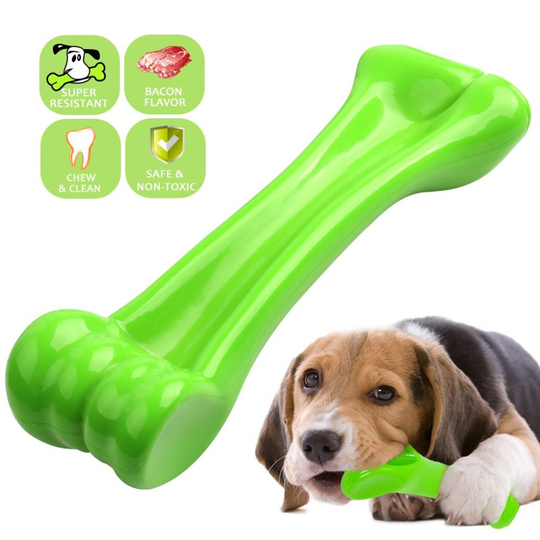 oneisall Durable Dog Chew Toys Bone Chew Toy for Aggressive Chewers- Indestructible Puppy Toys for Large Dogs M