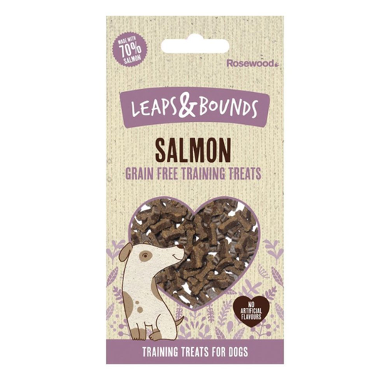 Rosewood Leaps & Bounds Salmon Training Treats 100g