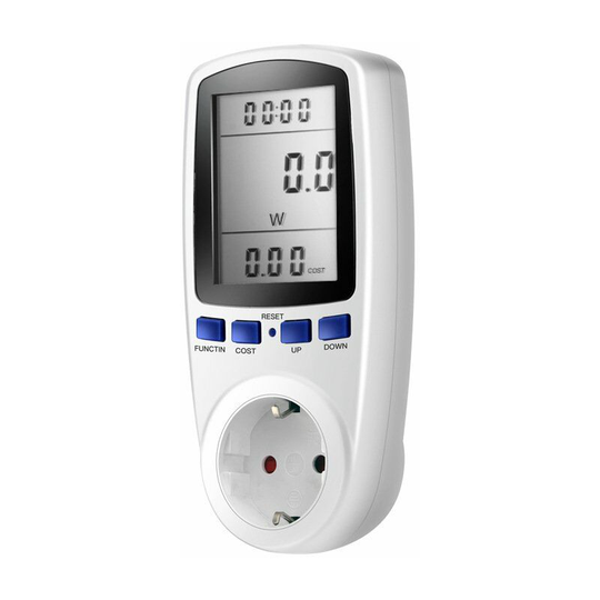 Thsinde - Electricity meter, bmk electricity meter, multi-function socket, dual-rate time-sharing area, digital energy cost meter with lcd screen,
