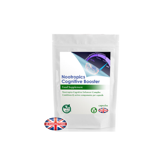 Nootropic Cognitive Complex - 30 Capsules - FREE UK DELIVERY (V)