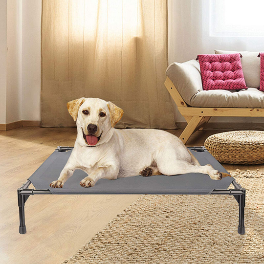 Elevated Dog Bed Elevated Pet Bed Portable Raised Pet Cot Breathable Detachable Dog Bed