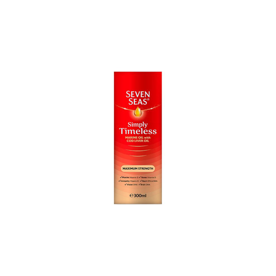 Seven Seas Cod Liver Oil Liquid - Extra High Strength 300ml
