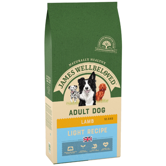 James Wellbeloved Light - Lamb & Rice - 12.5kg