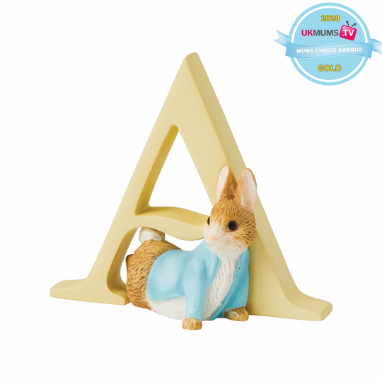 Peter Rabbit Letter A Figurine